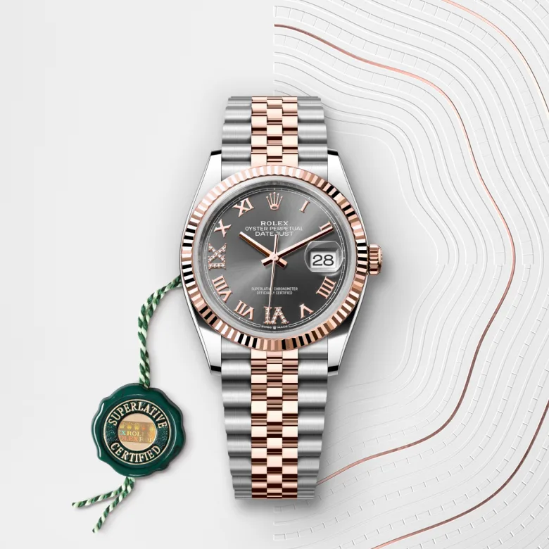rolex Datejust 36 in Rolesor Everose – combinaison d’acier Oystersteel et d’or Everose M126231-0023* - Michaud
