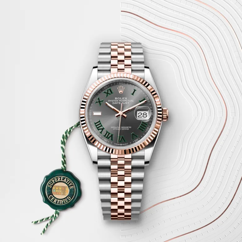 rolex Datejust 36 in Rolesor Everose – combinaison d’acier Oystersteel et d’or Everose M126231-0029* - Michaud