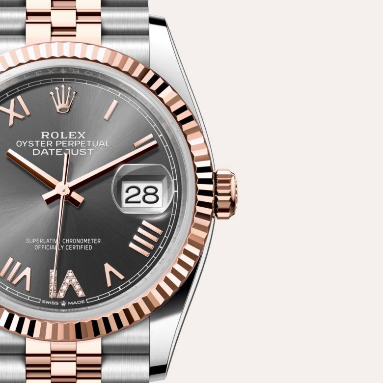 Rolex Datejust 36 in Everose Rolesor - combination of Oystersteel and Everose gold M126231-0047* - Michaud