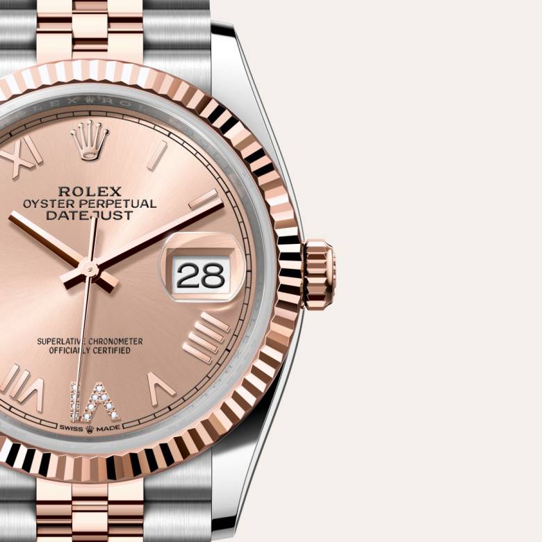 Rolex Datejust 36 in Rolesor Everose – combinaison d’acier Oystersteel et d’or Everose M126231-0049* - Michaud