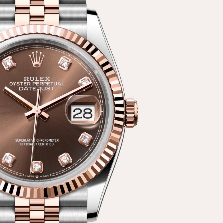 Rolex Datejust 36 in Everose Rolesor - combination of Oystersteel and Everose gold M126231-0053* - Michaud