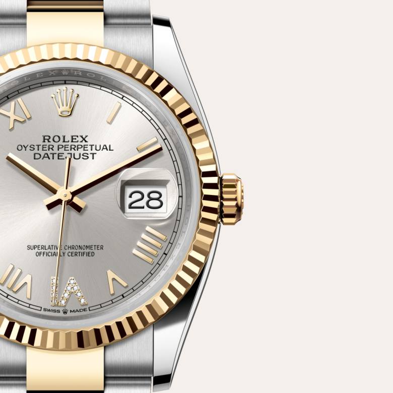 Rolex Datejust 36 in Rolesor jaune – combinaison d’acier Oystersteel et d’or jaune M126233-0052* - Michaud
