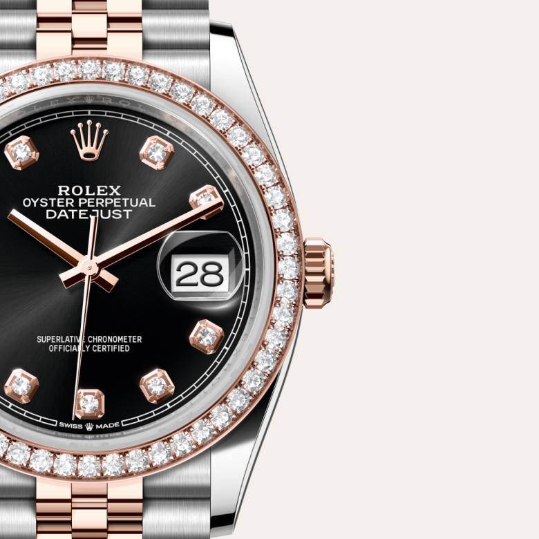 Rolex Datejust 36 in Everose Rolesor - combination of Oystersteel and Everose gold M126281RBR-0007* - Michaud