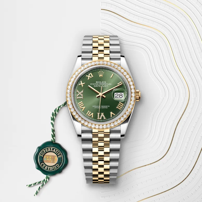 rolex Datejust 36 in Yellow Rolesor - combination of Oystersteel and yellow gold M126283RBR-0011* - Michaud