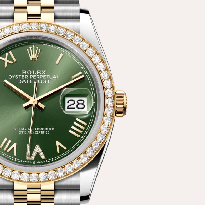 Rolex Datejust 36 in Yellow Rolesor - combination of Oystersteel and yellow gold M126283RBR-0035* - Michaud