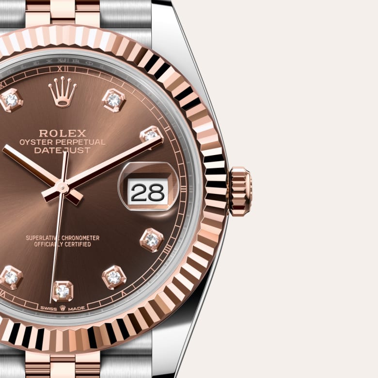 Rolex Datejust 41 in Everose Rolesor - combination of Oystersteel and Everose gold M126331-0004* - Michaud