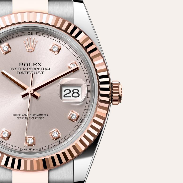 Rolex Datejust 41 in Rolesor Everose – combinaison d’acier Oystersteel et d’or Everose M126331-0007* - Michaud