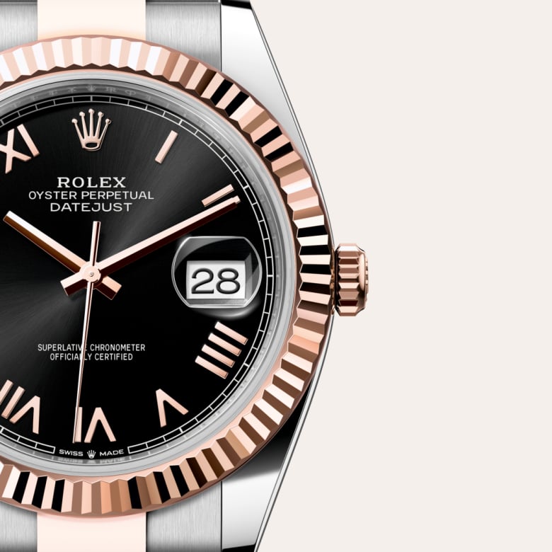 Rolex Datejust 41 in Everose Rolesor - combination of Oystersteel and Everose gold M126331-0023* - Michaud