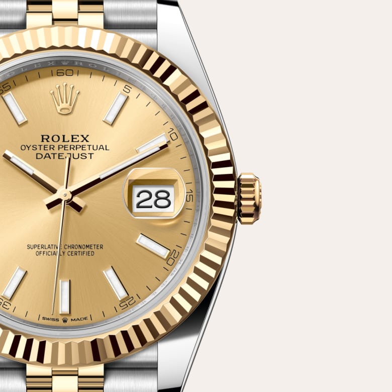 Rolex Datejust 41 in Rolesor jaune – combinaison d’acier Oystersteel et d’or jaune M126333-0010* - Michaud