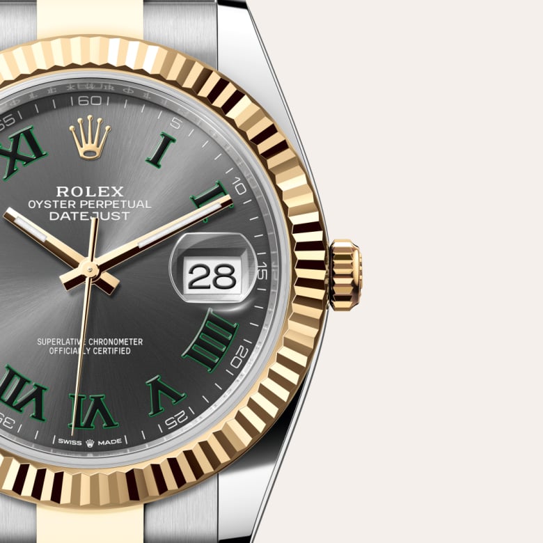 Rolex Datejust 41 in Rolesor jaune – combinaison d’acier Oystersteel et d’or jaune M126333-0019* - Michaud