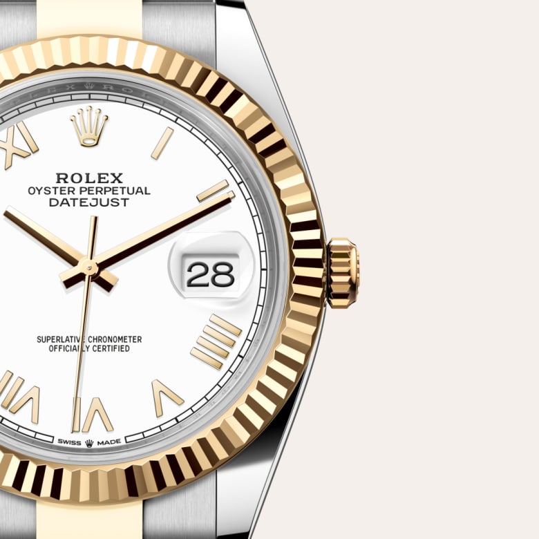 Rolex Datejust 41 in Rolesor jaune – combinaison d’acier Oystersteel et d’or jaune M126333-0025* - Michaud