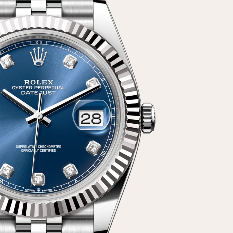 Rolex Datejust 41 in Rolesor gris – combinaison d’acier Oystersteel et d’or gris M126334-0016* - Michaud