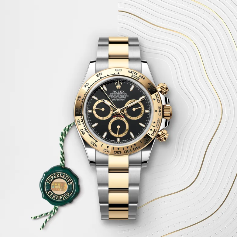 rolex Cosmograph Daytona in Rolesor jaune – combinaison d’acier Oystersteel et d’or jaune M126503-0003* - Michaud
