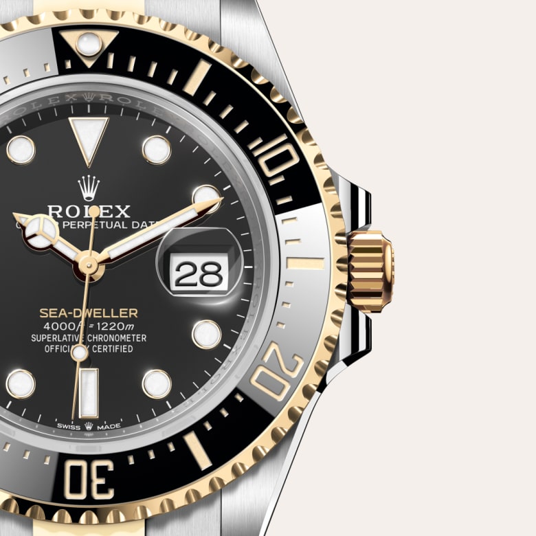 Rolex Sea-Dweller in Rolesor jaune – combinaison d’acier Oystersteel et d’or jaune M126603-0001* - Michaud