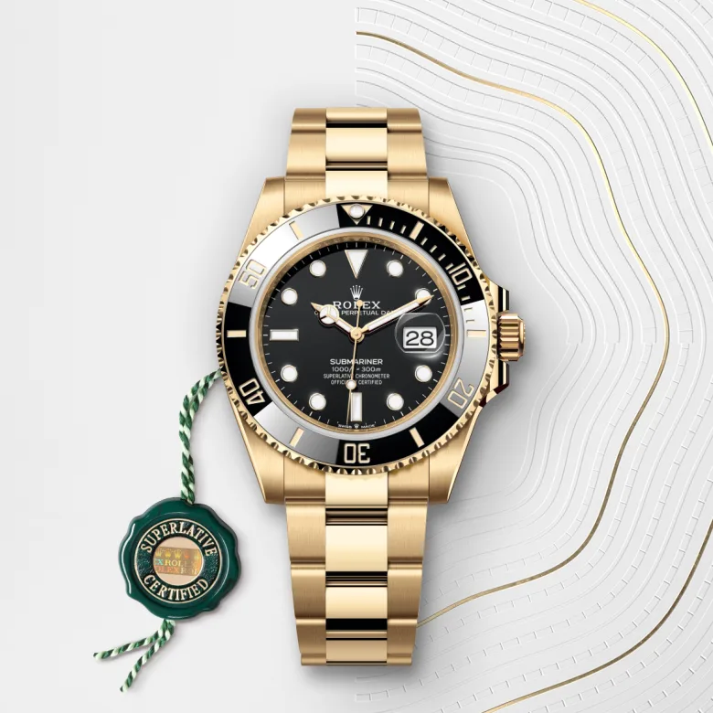 rolex Submariner Date in Or jaune 18 ct M126618LN-0002* - Michaud