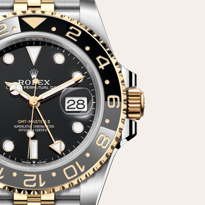 Rolex GMT-Master II in Rolesor jaune – combinaison d’acier Oystersteel et d’or jaune M126713GRNR-0001* - Michaud