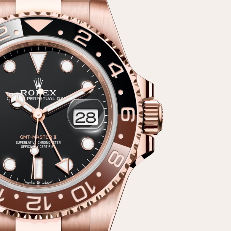Rolex GMT-Master II in 18 ct Everose gold M126715CHNR-0001* - Michaud