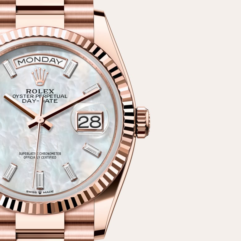 Rolex Day-Date 36 in Or Everose 18 ct M128235-0078* - Michaud