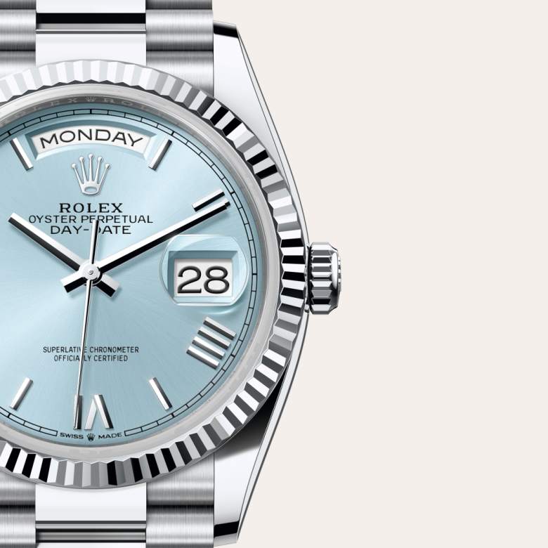 Rolex Day-Date 36 in Platinum M128236-0018* - Michaud