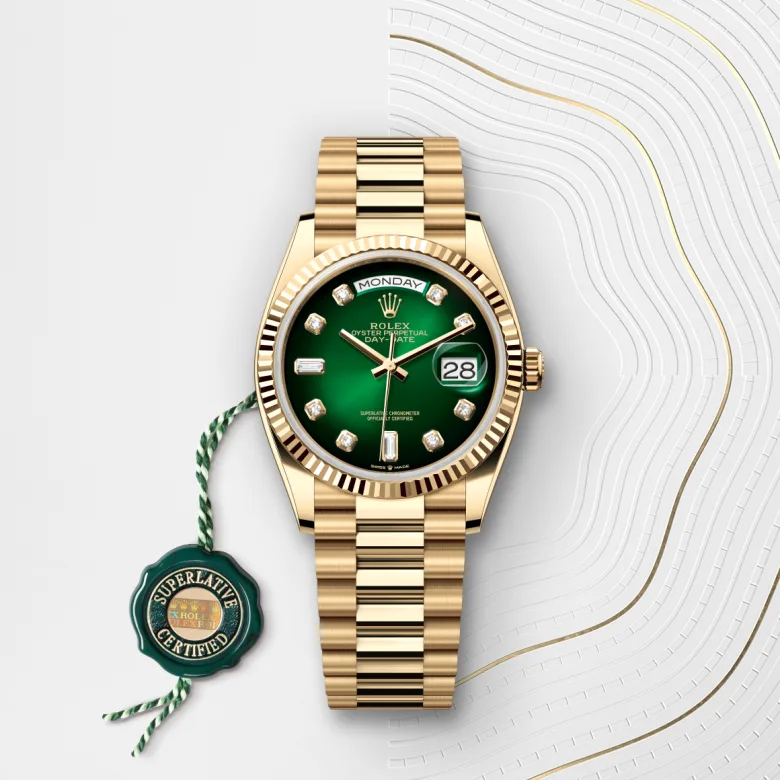rolex Day-Date 36 in Or jaune 18 ct M128238-0069* - Michaud