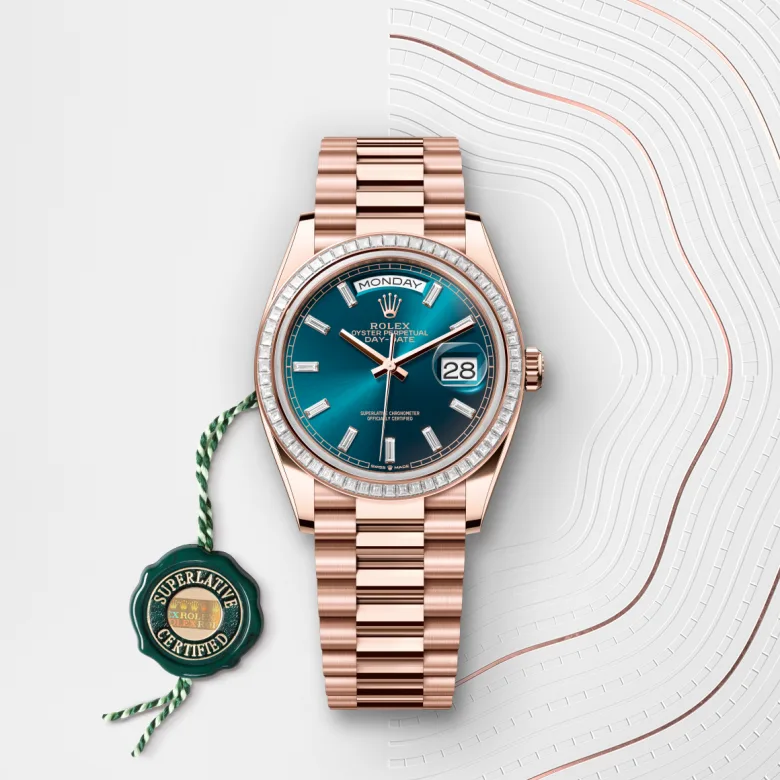 rolex Day-Date 36 in Or Everose 18 ct M128395TBR-0032* - Michaud