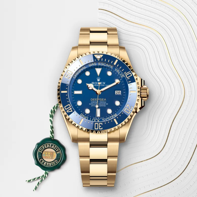 rolex Rolex Deepsea in Or jaune 18 ct M136668LB-0001* - Michaud