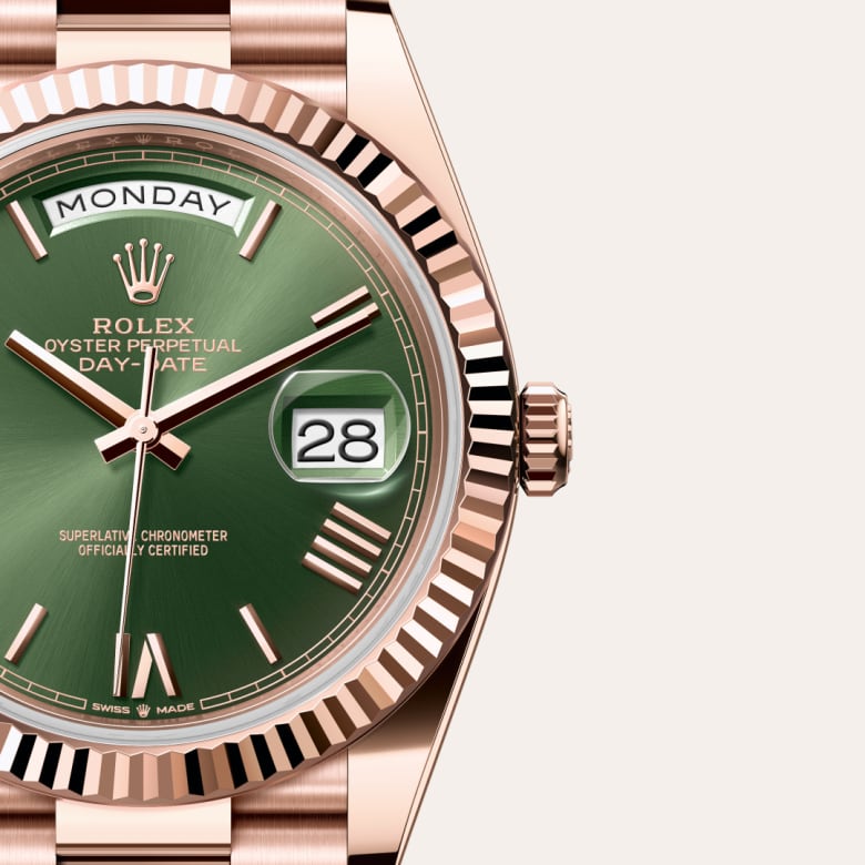 Rolex Day-Date 40 in Or Everose 18 ct M228235-0025* - Michaud