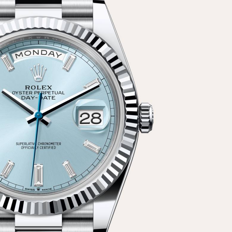 Rolex Day-Date 40 in Platine M228236-0006* - Michaud
