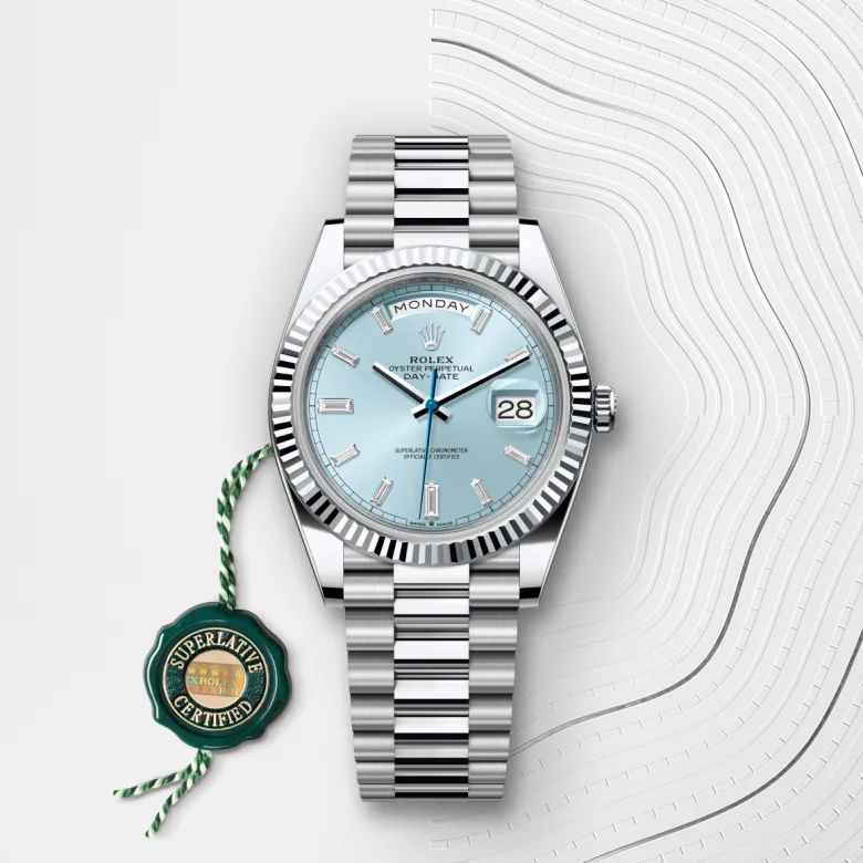 rolex Day-Date 40 in Platinum M228236-0006* - Michaud