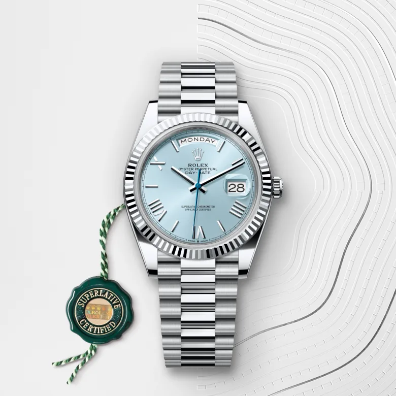 rolex Day-Date 40 in Platinum M228236-0012* - Michaud