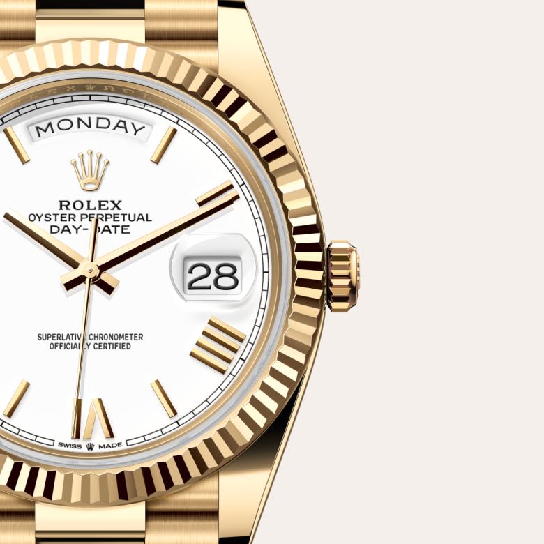 Rolex Day-Date 40 in 18 ct yellow gold M228238-0042* - Michaud