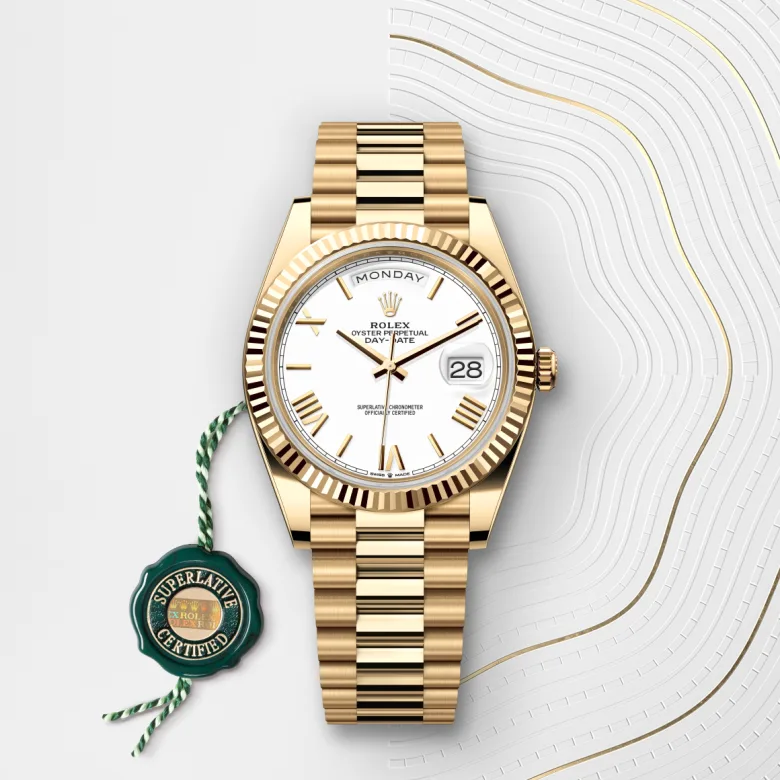 rolex Day-Date 40 in Or jaune 18 ct M228238-0042* - Michaud