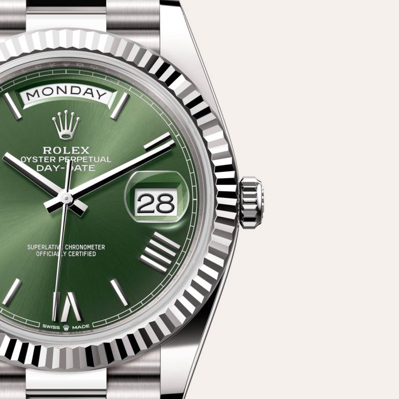 Rolex Day-Date 40 in Or gris 18 ct M228239-0033* - Michaud