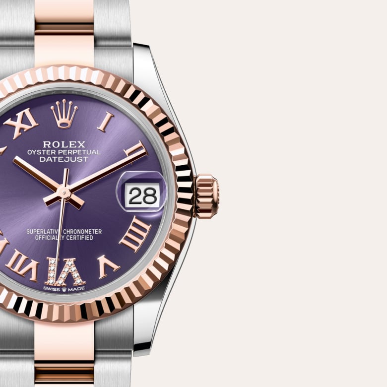 Rolex Datejust 31 in Rolesor Everose – combinaison d’acier Oystersteel et d’or Everose M278271-0019* - Michaud