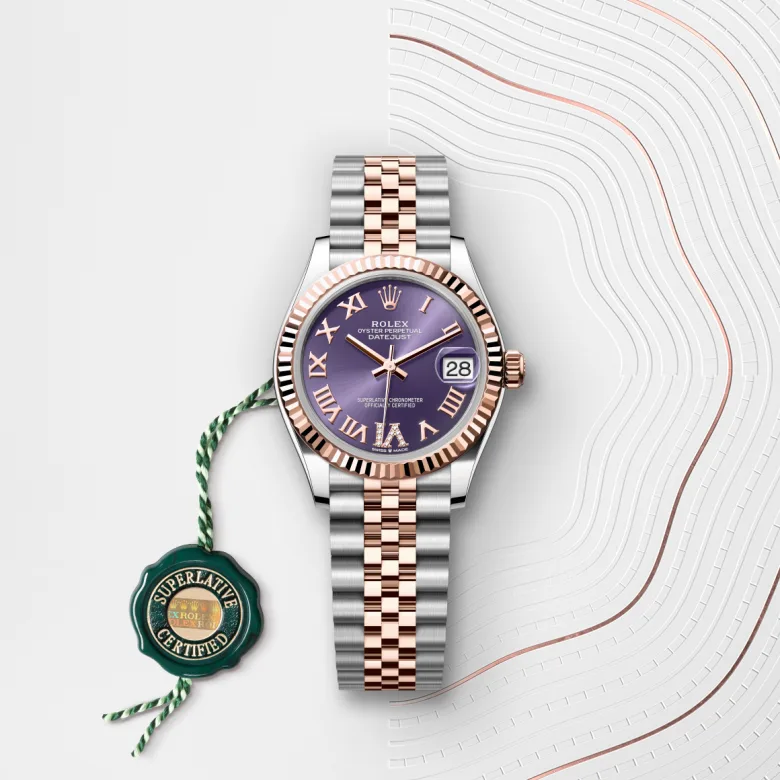 rolex Datejust 31 in Everose Rolesor - combination of Oystersteel and Everose gold M278271-0020* - Michaud