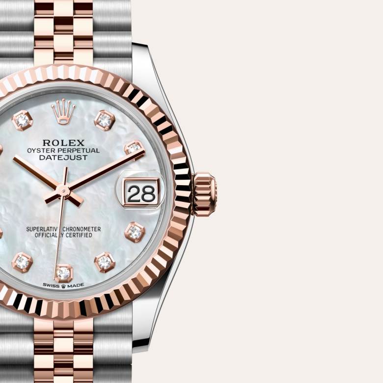 Rolex Datejust 31 in Rolesor Everose – combinaison d’acier Oystersteel et d’or Everose M278271-0026* - Michaud