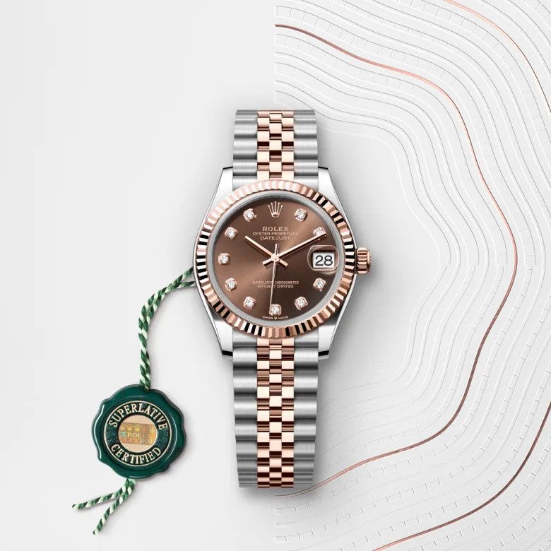 rolex Datejust 31 in Rolesor Everose – combinaison d’acier Oystersteel et d’or Everose M278271-0028* - Michaud