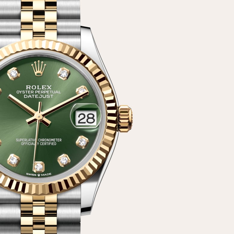Rolex Datejust 31 in Yellow Rolesor - combination of Oystersteel and yellow gold M278273-0030* - Michaud