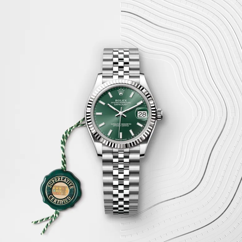 rolex Datejust 31 in Rolesor gris – combinaison d’acier Oystersteel et d’or gris M278274-0018* - Michaud