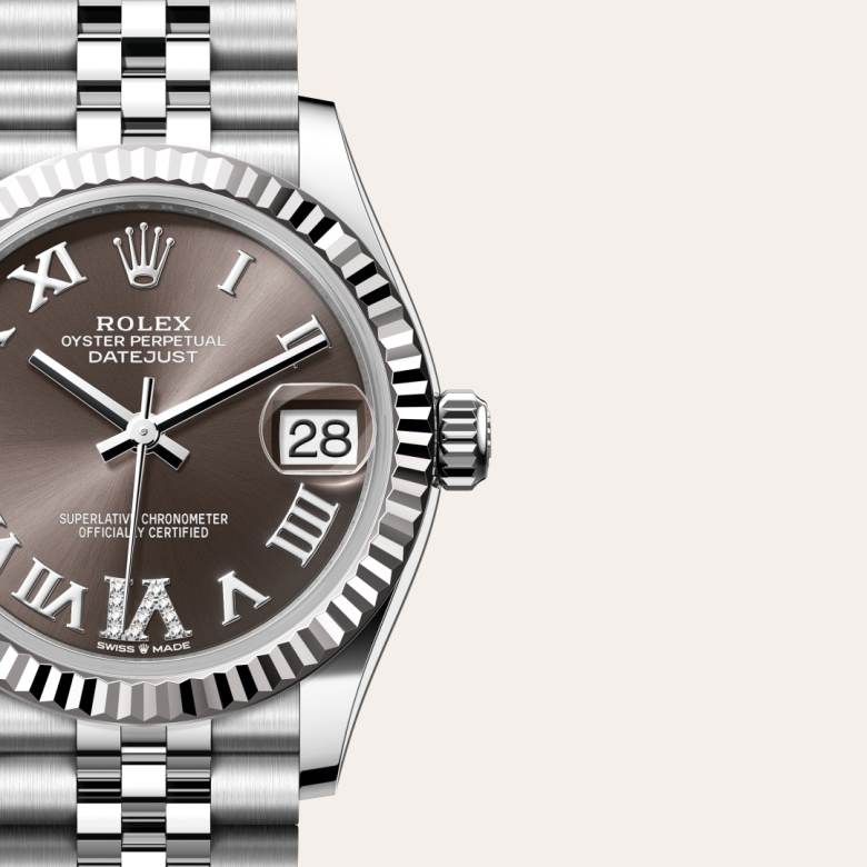Rolex Datejust 31 in White Rolesor - combination of Oystersteel and white gold M278274-0028* - Michaud
