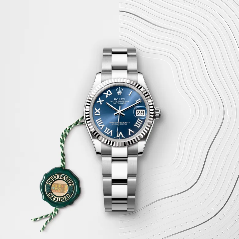rolex Datejust 31 in Rolesor gris – combinaison d’acier Oystersteel et d’or gris M278274-0033* - Michaud