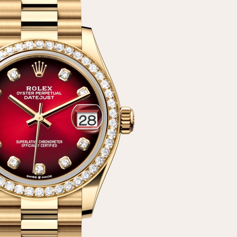 Rolex Datejust 31 in Or jaune 18 ct M278288RBR-0041* - Michaud