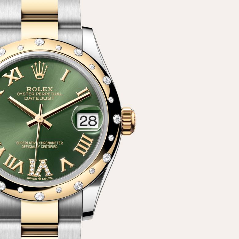 Rolex Datejust 31 in Yellow Rolesor - combination of Oystersteel and yellow gold M278343RBR-0015* - Michaud