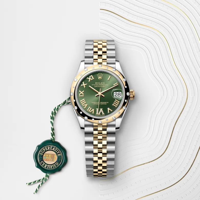 rolex Datejust 31 in Yellow Rolesor - combination of Oystersteel and yellow gold M278343RBR-0016* - Michaud