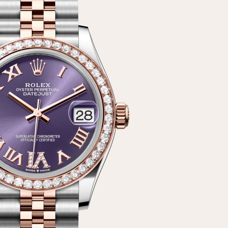 Rolex Datejust 31 in Everose Rolesor - combination of Oystersteel and Everose gold M278381RBR-0020* - Michaud