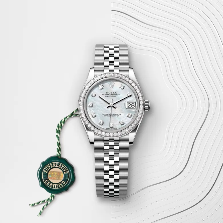 rolex Datejust 31 in Rolesor gris – combinaison d’acier Oystersteel et d’or gris M278384RBR-0008* - Michaud
