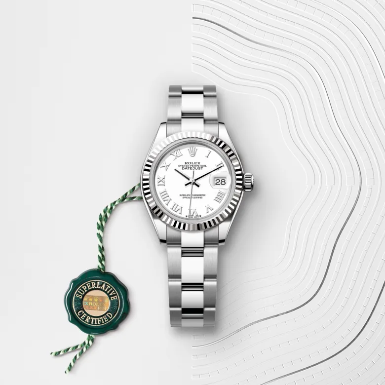 rolex Lady-Datejust in White Rolesor - combination of Oystersteel and white gold M279174-0020* - Michaud