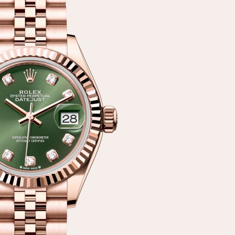 Rolex Lady-Datejust in 18 ct Everose gold M279175-0013* - Michaud