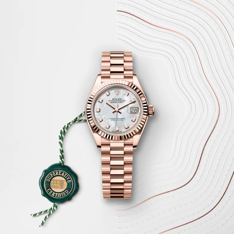 rolex Lady-Datejust in Or Everose 18 ct M279175-0017* - Michaud