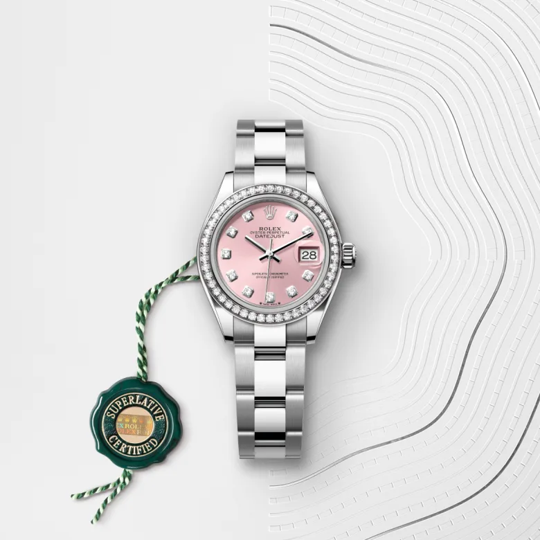 rolex Lady-Datejust in White Rolesor - combination of Oystersteel and white gold M279384RBR-0004* - Michaud